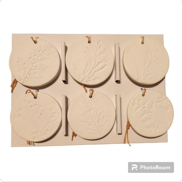 Threshold Studio McGee Stoneware Ornaments NWT - Picture 1 of 9